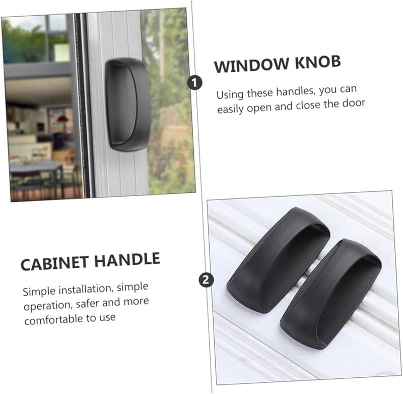 Self Adhesive Refrigerator Handle Pulls Easy Install Multi Purpose Cabinet Knobs - Image 4